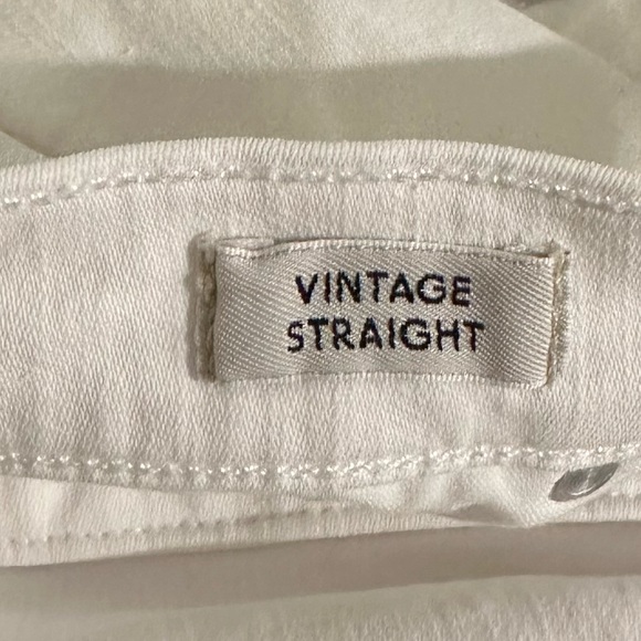J. Crew 10" Vintage Slim-Straight Jean in White - Picture 14 of 16
